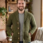 cardigan uomo elegante