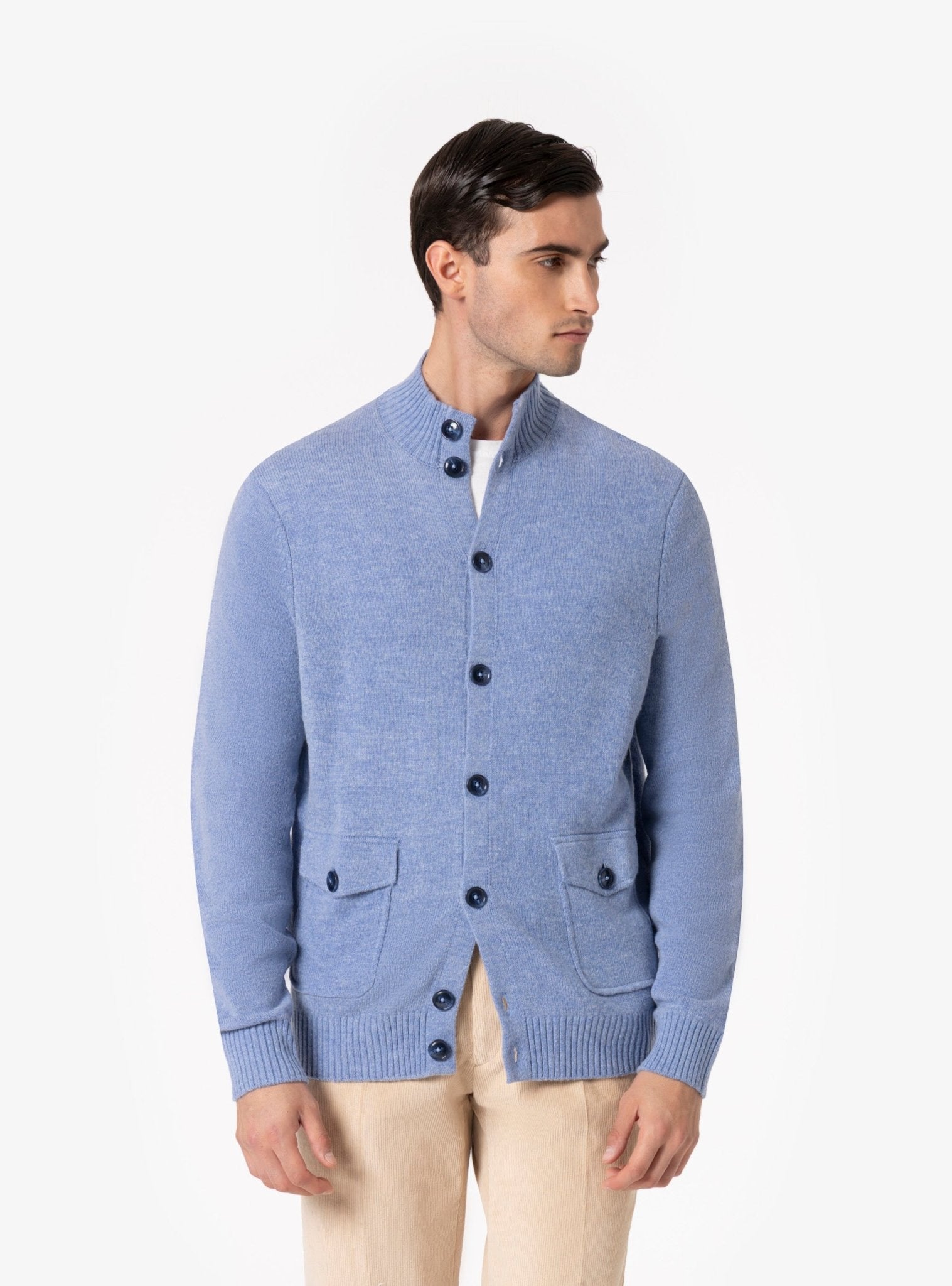 cardigan-uomo-lana-828gkk-1.jpg cardigan uomo lana - immagine 1